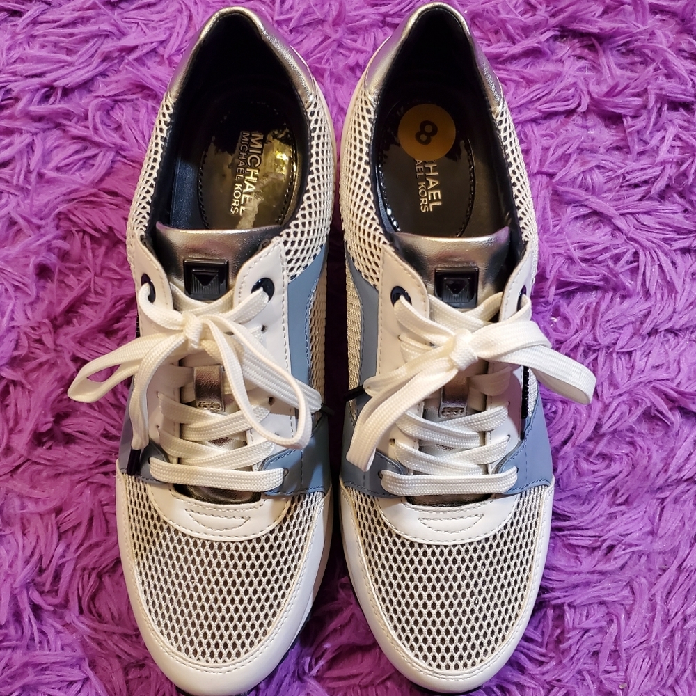 Michael Kors Mesh Maddy Trainer Sneaker - Picture 3 of 6